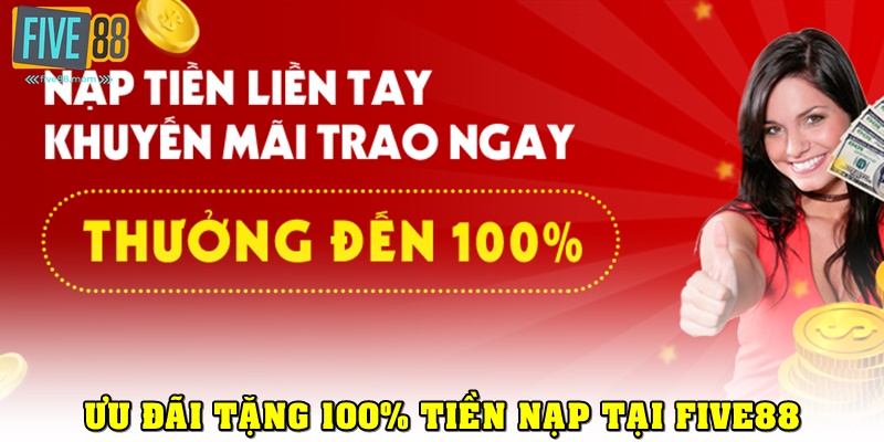 Tặng 100% giá trị thẻ nạp